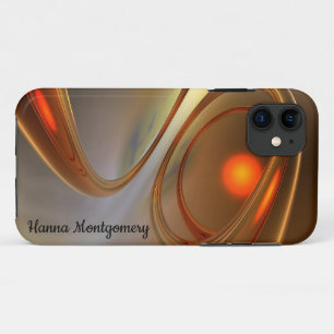 Abstract trendy en elegant 3d design iPhone 11 hoesje