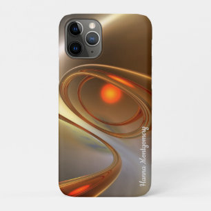 Abstract trendy en elegant 3d design iPhone 11 pro hoesje