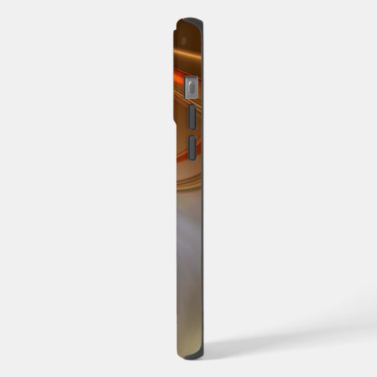 Abstract trendy en elegant 3d design iPhone hoesje (Linkerkant)