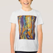 abstract Tri-Blend shirt (Voorkant)