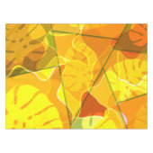 ABSTRACT TROPICAL LEAVES  TAFELKLEED (Voorkant (Horizontaal))