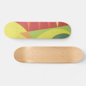 Abstract Tropicana Skateboard Deck (Horz)