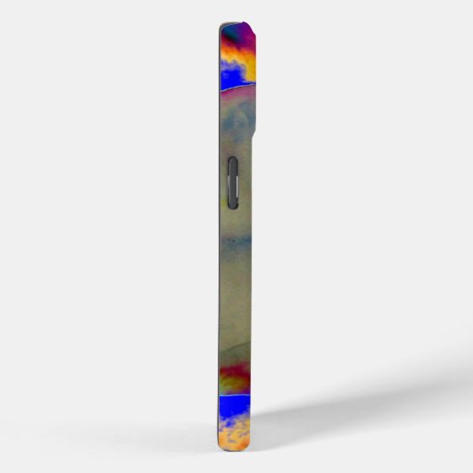 Abstract tropisch bloemschilderij kleurrijke orchi Case-Mate iPhone case (Achterkant / Rechts)