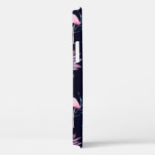 Abstract tropisch patroon met flamingo, protea, l Case-Mate iPhone case (Achterkant / Rechts)