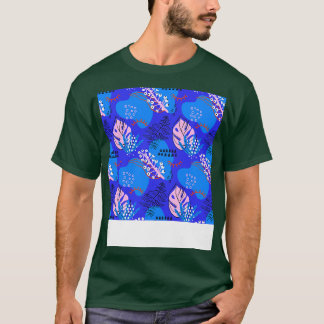 Abstract tropisch patroon TShirt