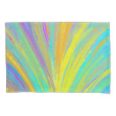 Abstract tropisch zomerfeest kussensloop (Voorkant-Links)