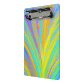 Abstract tropisch zomerfeest mini klembord (Angled2)