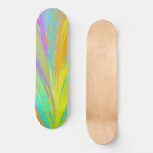 Abstract tropisch zomerfeest skateboard (Voorkant)
