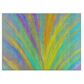 Abstract tropisch zomerfeest snijplank (Voorkant)