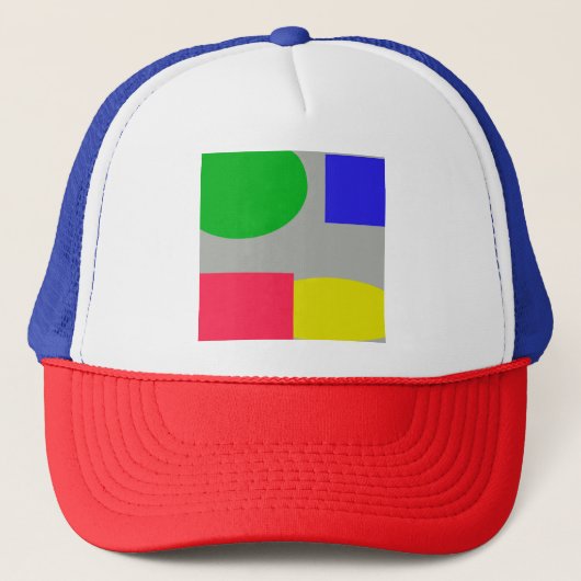 Abstract Trucker Pet (Voorkant)