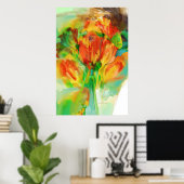 Abstract tulponderzoek poster (Thuiskantoor)