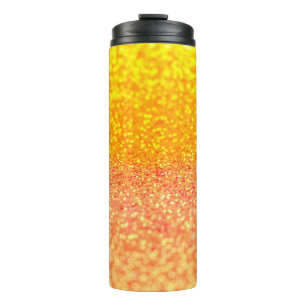 Abstract Twinkle: kleurrijk achtergrondpatroon Thermosbeker