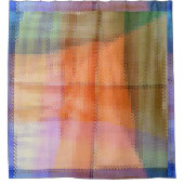 Abstract Uitzicht Douchegordijn (Voorkant)