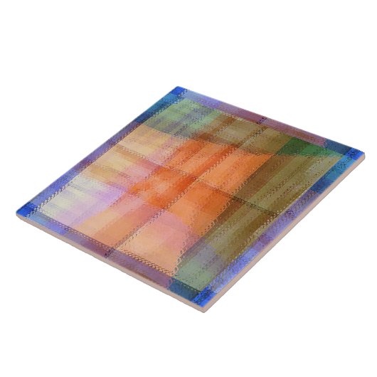 Abstract Uitzicht Tegeltje (Zijkant)