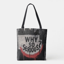 Abstract Urban Grin Art Draagtas