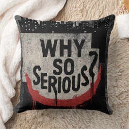 Abstract Urban Grin Art Kussen