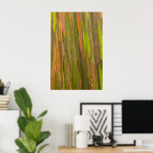 Abstract van Eucalyptusschors Poster (Thuiskantoor)
