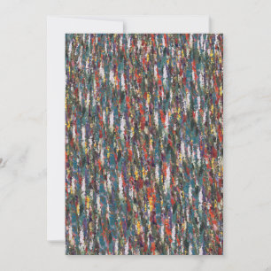 Abstract van Odilon Redon's Bouquet Bedankkaart