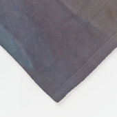 Abstract van regenbooggbomen fleece deken (Hoek)