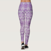 Abstract van schilder leggings (Achterkant)