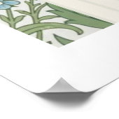 Abstract varenblad-Poster Poster (Hoek)