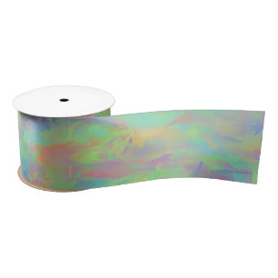 Abstract veelkleurig patroon lint