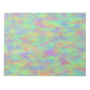 Abstract veelkleurig patroon notitieblok