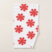Abstract ventilatorpatroon bad handdoek (Handdoek)