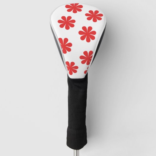 Abstract ventilatorpatroon golfheadcover (Voorkant)