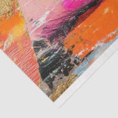 Abstract Vergulde Weerstand Kunst Decoupage Tissuepapier (Detail)