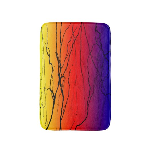 Abstract verloop badmat (Voorkant Verticaal)