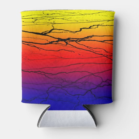 Abstract verloop blikjeskoeler (Voorkant)