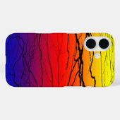Abstract verloop Case-Mate iPhone case (Achterkant (horizontaal))