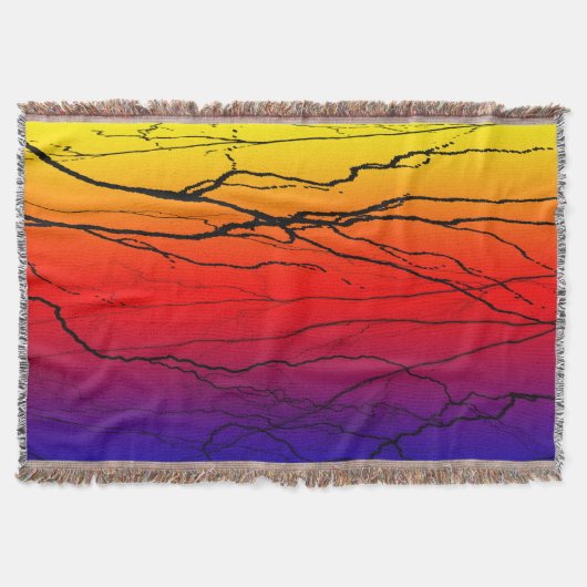 Abstract verloop deken (Voorkant)