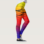 Abstract verloop leggings (Rechts)