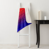 Abstract verloop sherpa deken (In situ)