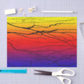 Abstract verloop tissuepapier (Craft)