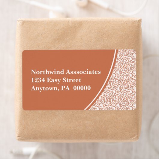 Abstract verzendlabel (Insitu)