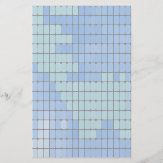 Abstract vierkant patroon (Voorkant)