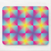 Abstract vierkant vectormozaïek muismat (Voorkant)