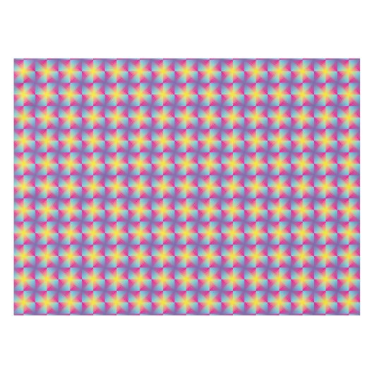 Abstract vierkant vectormozaïek tafelkleed (Voorkant (Horizontaal))