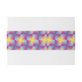 Abstract vierkant vectormozaïek uitnodigingen wikkel (Achterkant Voorbeeld)