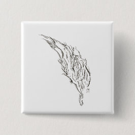 abstract vierkante button 5,1 cm