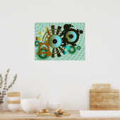 Abstract ViNYL Poster (Keuken)