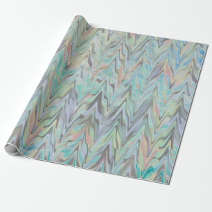 Abstract visgraat - gevarieerd cadeaupapier