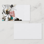 Abstract Visitekaartje (Voorkant / Achterkant)