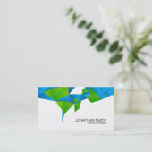 Abstract Visitekaartje (Staand voorkant)