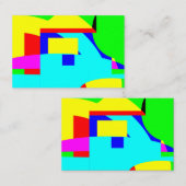 Abstract Visitekaartje (Voorkant / Achterkant)