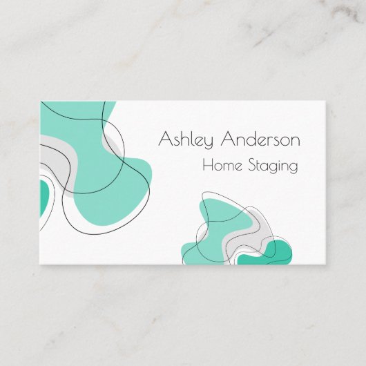 Abstract Visitekaartje (Voorkant)
