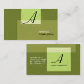 abstract visitekaartje (Voorkant / Achterkant)